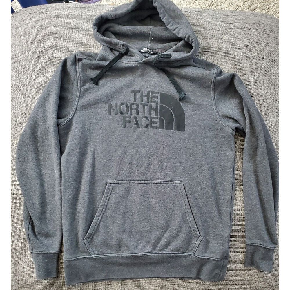 The North Face Men's Grey W/ Black Hoodie Size Small